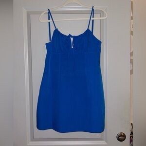 Beginning Boutique Blue Mini Dress